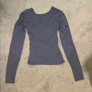 Criss Cross Back Long Sleeve